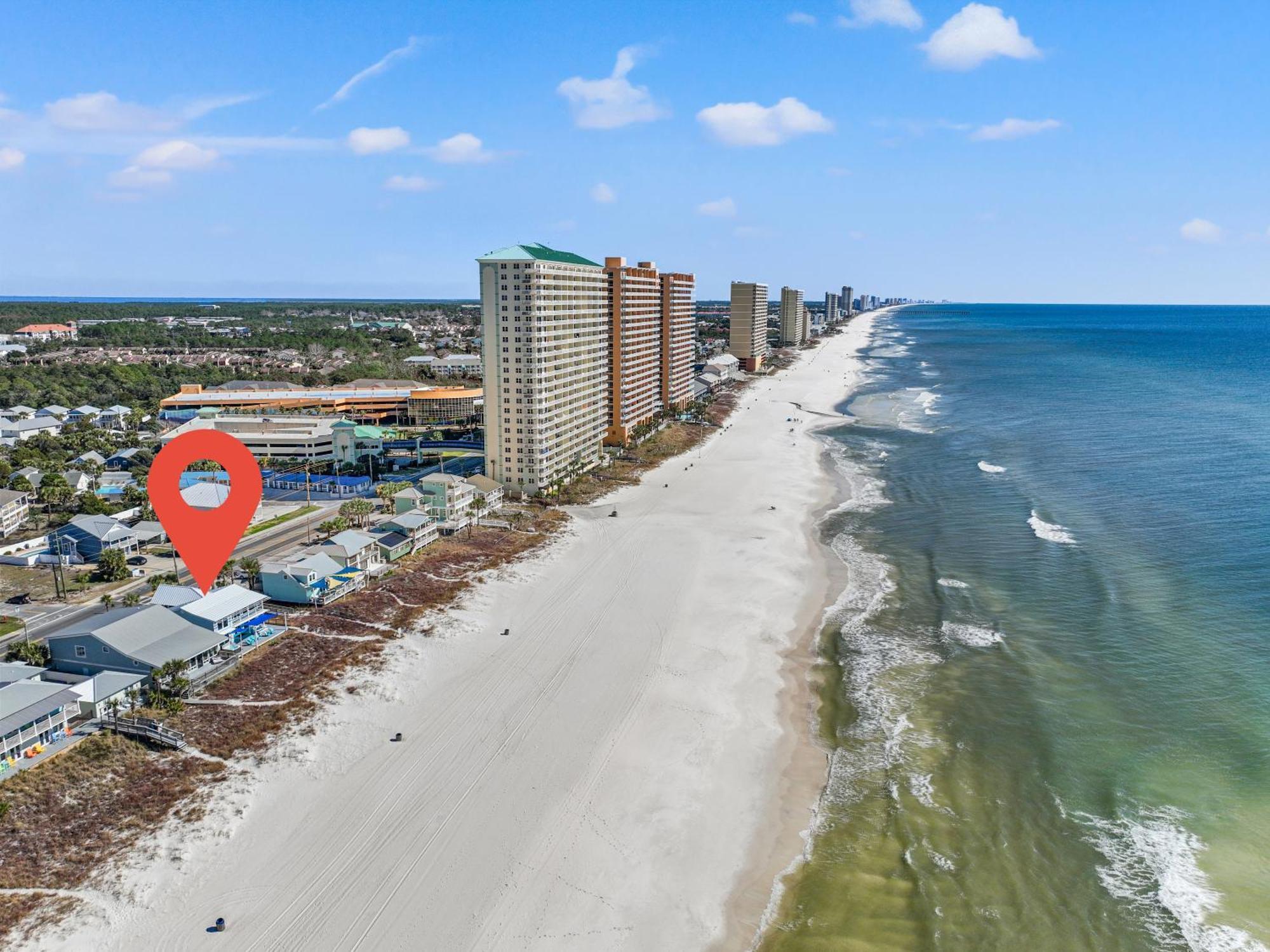 Luxury Gulf Front Property! Directly On The Beach! Sleeps 15! Panama City Beach Luaran gambar