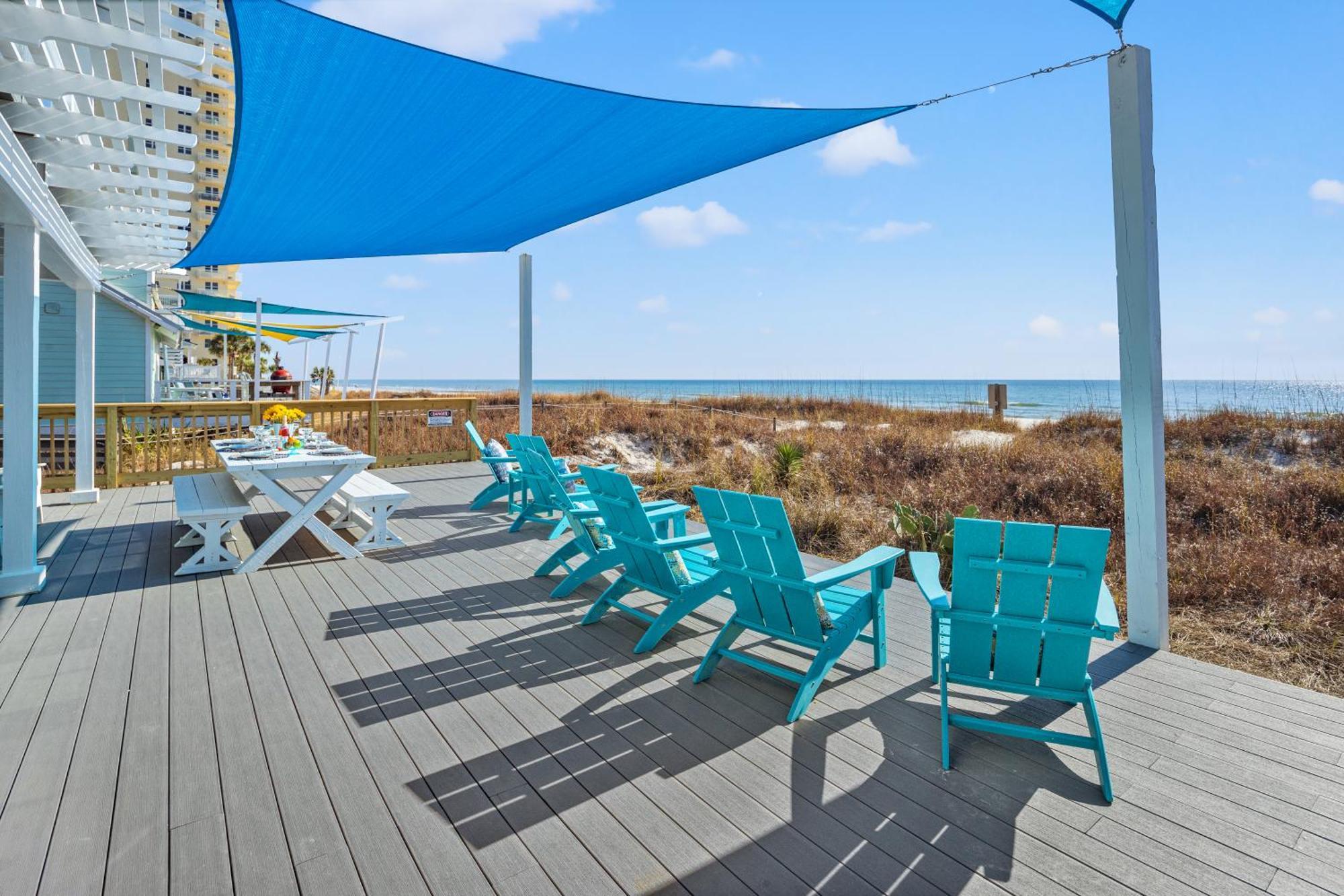 Luxury Gulf Front Property! Directly On The Beach! Sleeps 15! Panama City Beach Luaran gambar